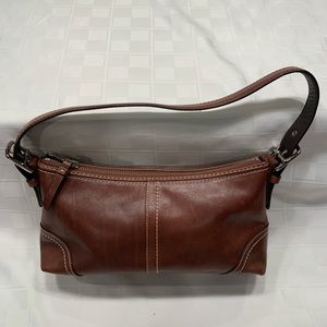 Coach Leather Shoulder Bag